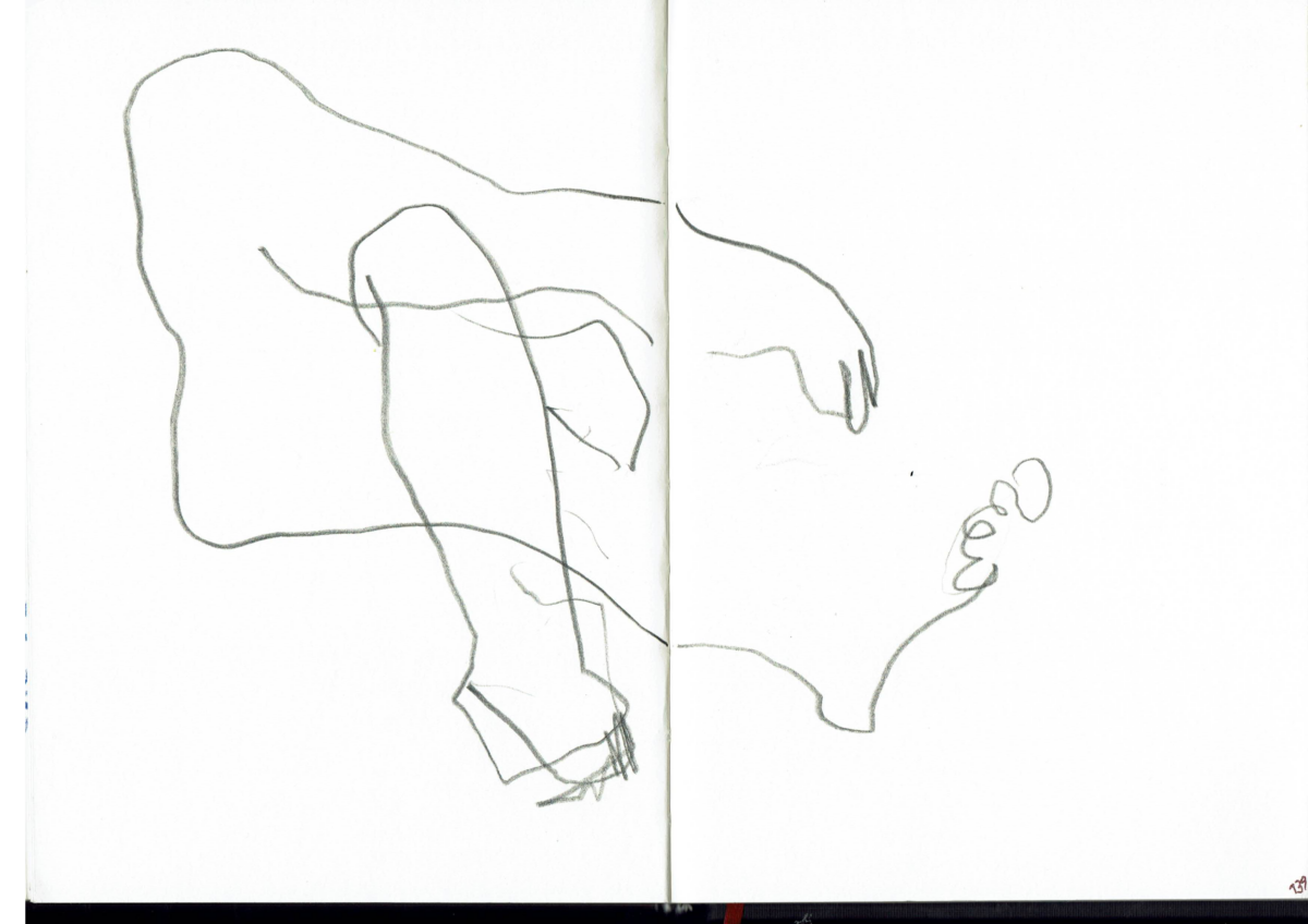 Skizzenbuch vom 21. Januar