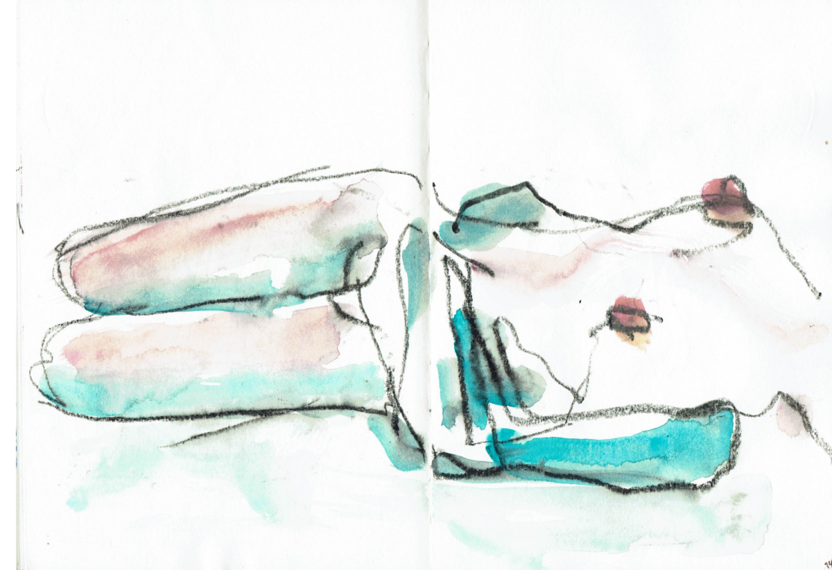 Akt zeichnen und Kuchen essen!