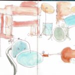 jazz zeichnen reportage life jamsession jazzhausheidelberg