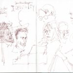 jazz zeichnen reportage life jamsession jazzhausheidelberg