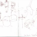 jazz zeichnen reportage life jamsession jazzhausheidelberg