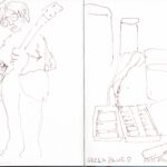 jazz zeichnen reportage life jamsession jazzhausheidelberg