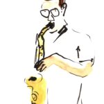 jazz zeichnen reportage life jamsession jazzhausheidelberg