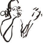 jazz zeichnen reportage life jamsession jazzhausheidelberg