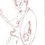 jazz zeichnen reportage life jamsession jazzhausheidelberg